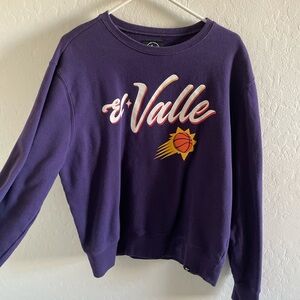 47 Brand Purple Crew Neck Women's Sweater